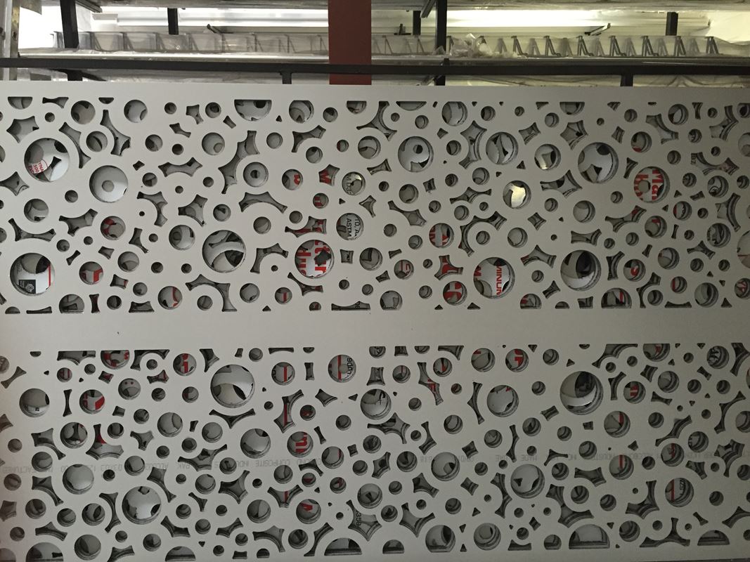Composite panel facade